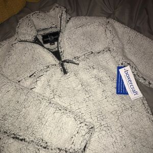 Sherpa 1/4 zip pullover ❗️NWT❗️